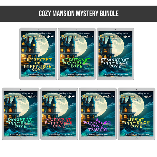 7-Ebook Cozy Mansion Mystery BUNDLE!